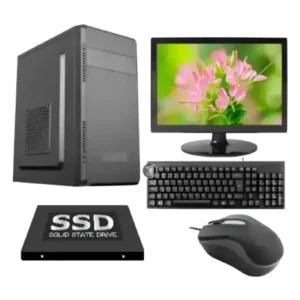 Intel Core i3 (8 GB / 500GB / Windows 11) Assembled Desktop Computer (19 inch Display)
