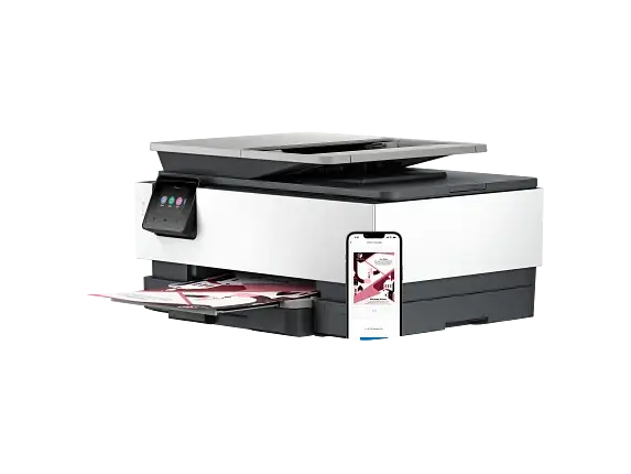 OfficeJet Pro 8125e All-in-One Printer with 3 Months of Instant Ink for free with +, AI-enabled