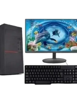 Intel Core i5 (8 GB / 500 GB / Windows 11) Assembled Desktop Computer (24-inch Display)